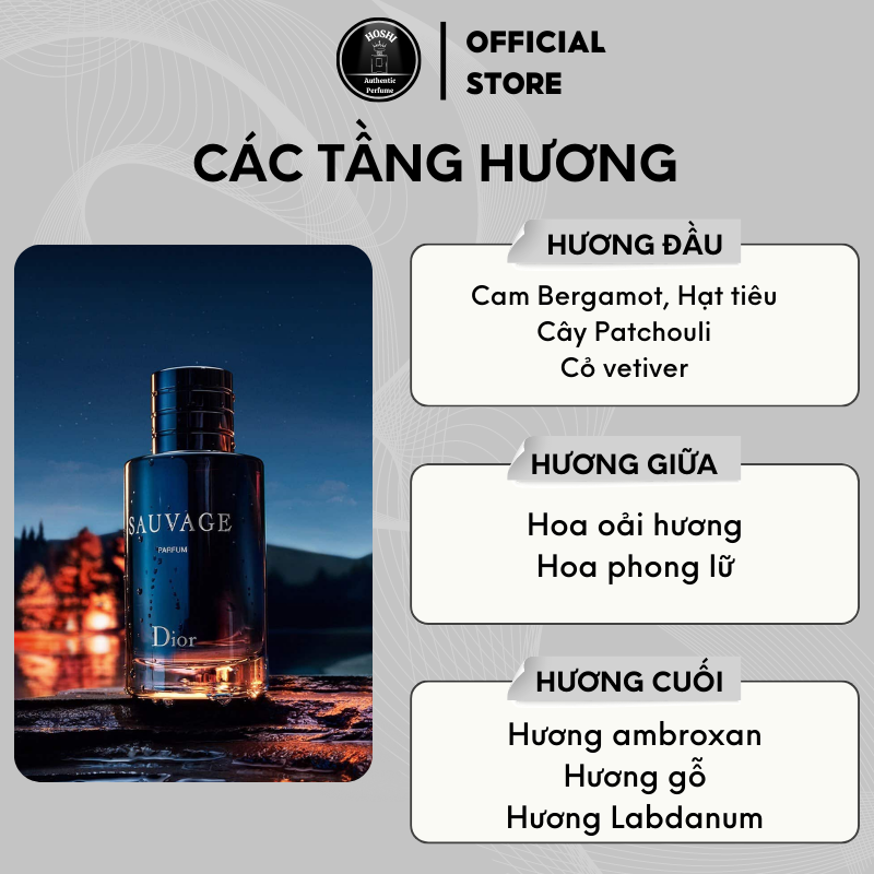 Nước hoa nam dior sauvage EDP 10ml hương dương xỉ phương Đông dầu thơm nam cao cấp lưu hương cực lâu