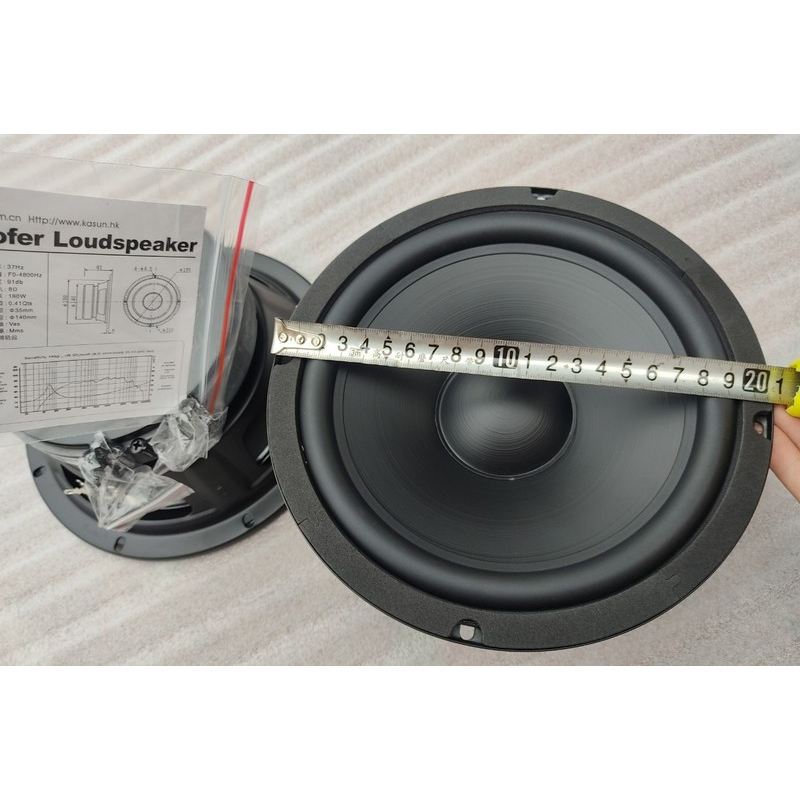 Cặp Loa Rời - Sub Bass 20 Kasun Gân Mút Cao Cấp Nhập Khẩu Hồng Kông KS8400 - Giá 2 Cái