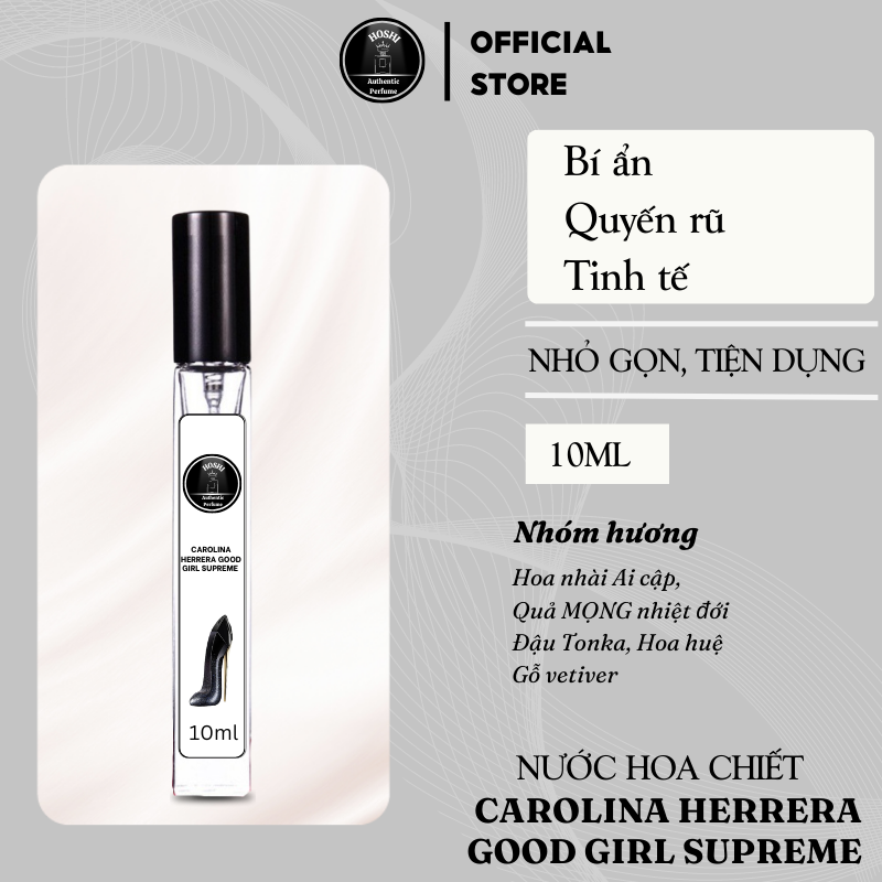 [ chính hãng ] Nước hoa nữ Good Girl EDP 10ml Ngọt Ngào - Nữ Tính - Quyến Rũ | BigBuy360 - bigbuy360.vn