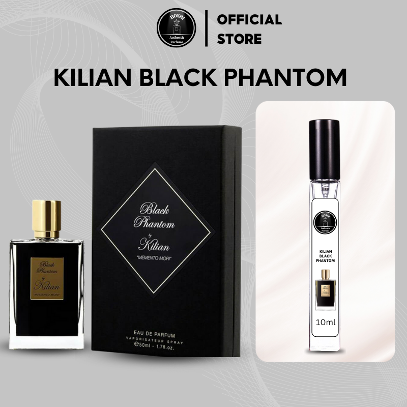 Nước hoa nam nữ Kilian Black Phantom EDP 10ml hương Vani phương Đông nước hoa cao cấp sang trọng và đẳng cấp