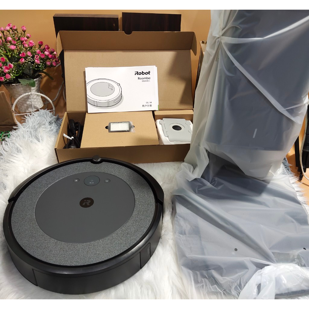 Robot hút bụi IROBOT ROMBA I3 Plus bản Nội Địa Trung hàng vip tự động đổ rác, tự ghi nhớ bản đồ