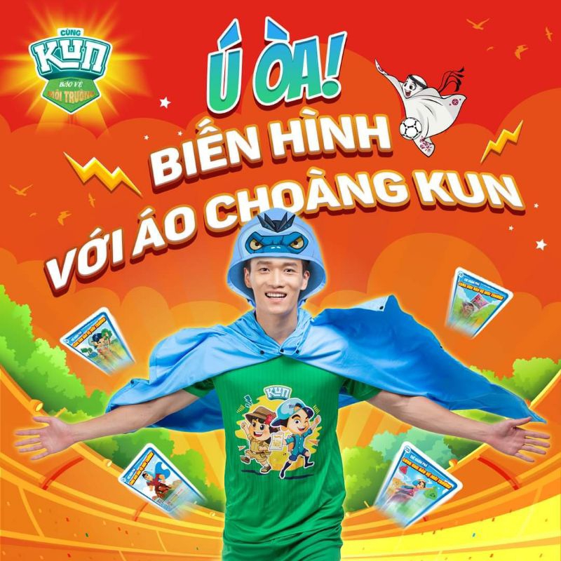 ÁO CHOÀNG BIẾN HÌNH KUN SIÊU CUTE