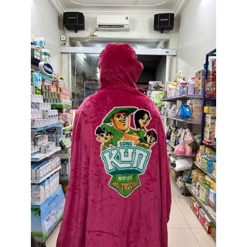 ÁO CHOÀNG BIẾN HÌNH KUN SIÊU CUTE