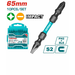 Đồ nghề total mũi bắt vít hai đầu tacim16hl133