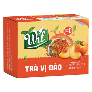 Trà wil vị đào hộp 272g