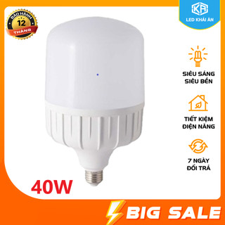 Bóng đèn led 40w e27 công suất lớn