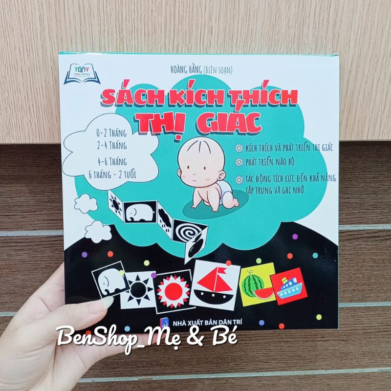 Trọn Bộ Tranh Thẻ Kích Thích Thị Giác Cho Trẻ Sơ Sinh 0-24 Tháng