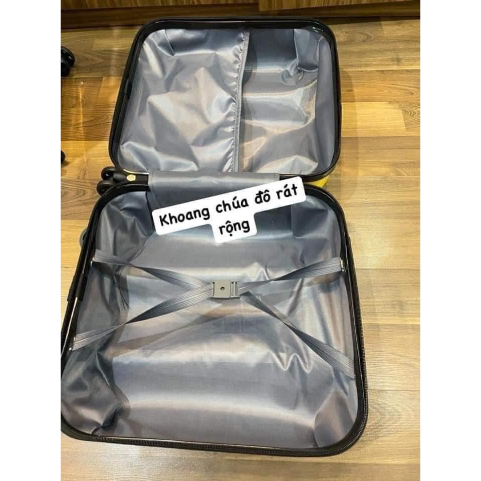 Vali Kéo Trẻ Em Họa Tiết Xinh Xắn Cho Bé Trai/Gái (Khóa Số, Xoay 360, Chống Va Đập)