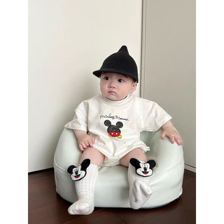 Body micky chất cotton cho bé trai và bé gái 3-12ki body đồ liền thân