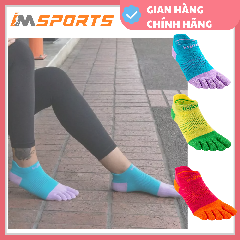 TẤT XỎ NGÓN CHẠY BỘ INJINJI WOMEN RUN LIGHTWEIGHT NO SHOW