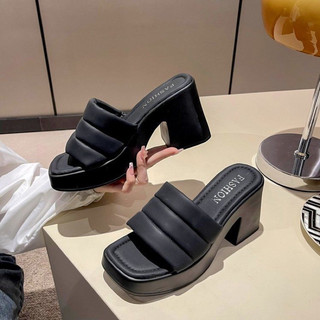 Sandal cao gót đế xuồng