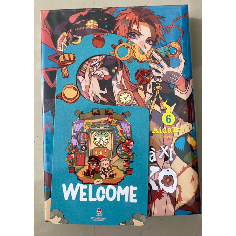 Cậu Ma Nhà Xí Hanako tập 6 kèm bookmark