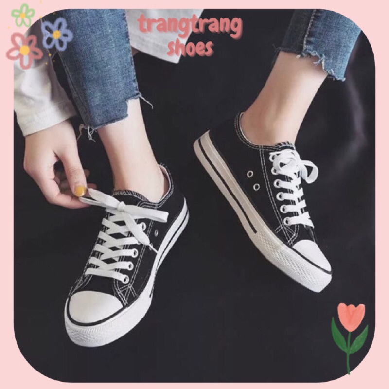 Giày bata thể thao nữ đế bánh mỳ kiểu basic giá rẻ Hàn Quốc GT88 - trangtrangshoes