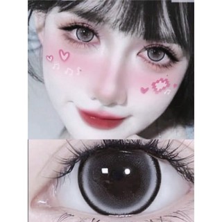 Lens mắt xám tây búp bê viền đen cuốn hút 2023