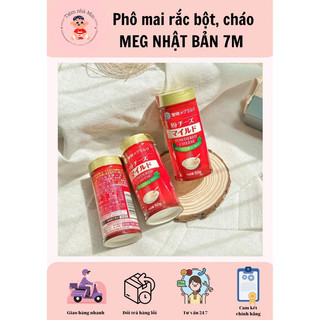 Phô mai rắc cháo Meg Nhật Bản cho bé ăn dặm từ 7 tháng