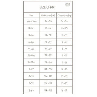 (Nhùn nhùn)Bộ sơ sinh/ Body NOUS cho bé