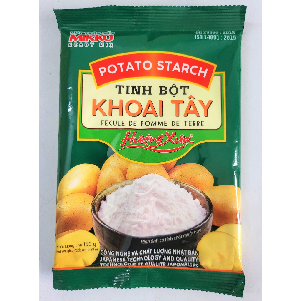 (túi 150g) TINH BỘT KHOAI TÂY MIKKO HƯƠNG XƯA Potato Starch