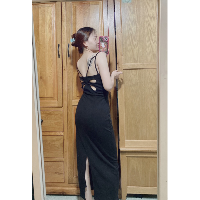 Đầm body 2dây cutout lưng TK1932