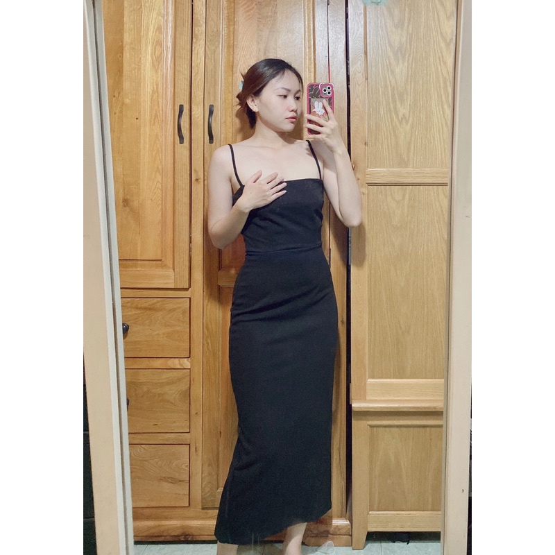 Đầm body 2dây cutout lưng TK1932