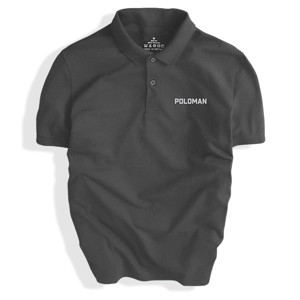 Áo Thun Polo Nam Basic POLOMAN Chất Cao Cấp Thoáng Khí Chuẩn Form