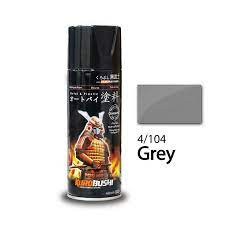 Sơn samurai màu xám xi măng 104 - chai sơn xịt samurai màu xám 4/104