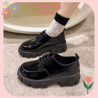 Giày bata nữ cổ thấp đế cao phong cách ulzzang Hàn Quốc hottrend 2023 G19 - trangtrangshoes