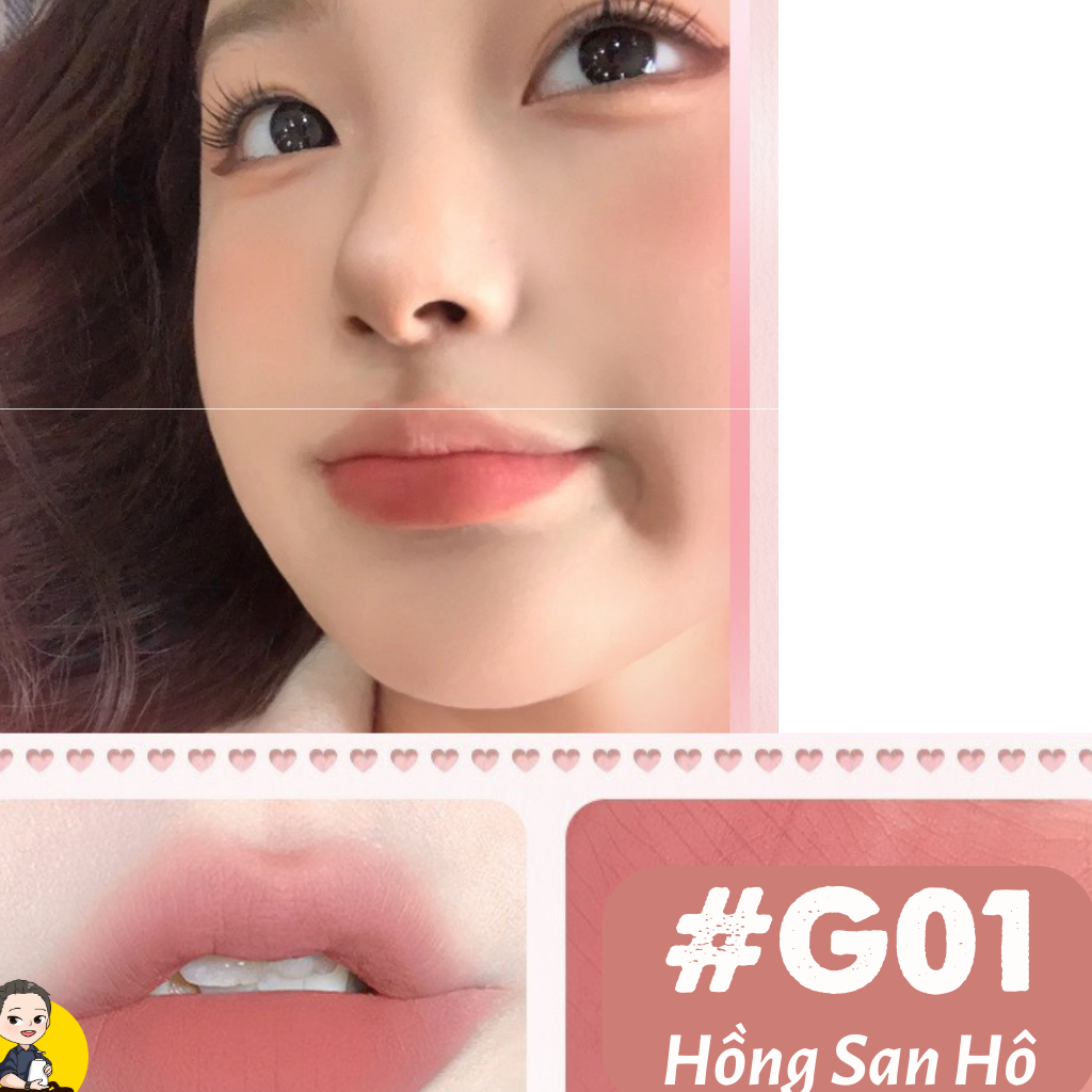Son Kem Lì GOGO TALES Thin Mud Gauze Lip Glaze GT476