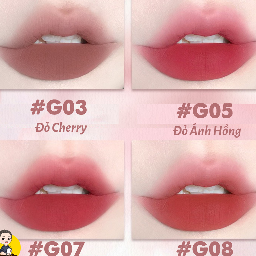 Son Kem Lì GOGO TALES Thin Mud Gauze Lip Glaze GT476