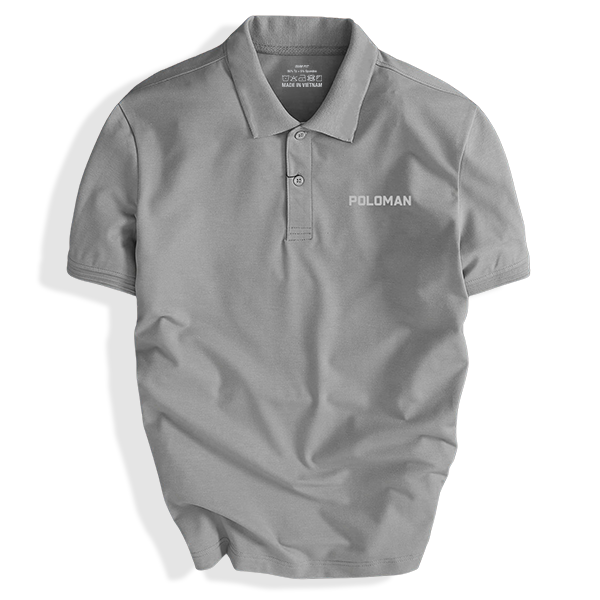 Áo Thun Polo Nam Basic POLOMAN Chất Cao Cấp Thoáng Khí Chuẩn Form