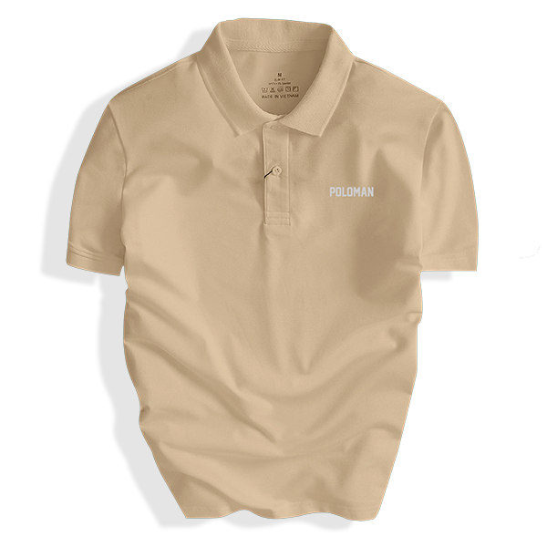 Áo Thun Polo Nam Basic POLOMAN Chuẩn Form Thanh Lịch