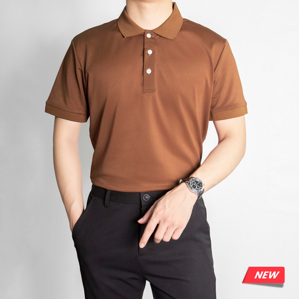 Áo polo nam basic tay ngắn form đẹp chất cotton thoáng mát PL3501