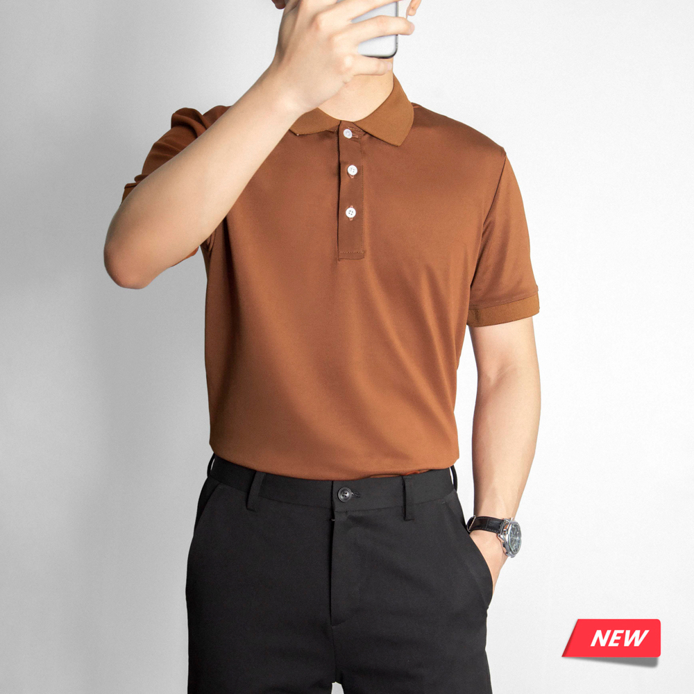 Áo polo nam basic tay ngắn form đẹp chất cotton thoáng mát PL3501