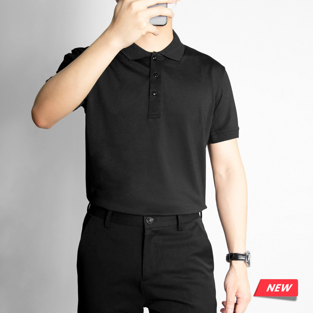 Áo polo nam basic tay ngắn form đẹp chất cotton thoáng mát PL3501