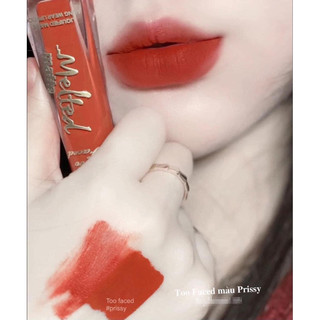 [Cam Cháy ] Son Kem Lì Too Faced Prissy Melted Matte Liquid Lipstick