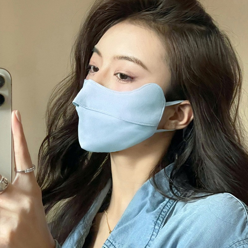 Khẩu Trang Chống Tia UV, Khẩu Trang Chống Nắng Vải Mềm Mại UPF 50+ - Unisex Cho Nam Nữ