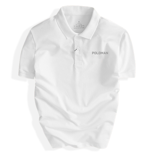 Áo Thun Polo Nam Basic POLOMAN Chuẩn Form Thanh Lịch