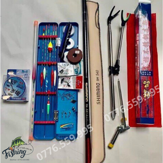 Bộ cần câu tay 5h Đồ Câu Mộc Anh - đầy đủ phụ kiện, combo cần câu tay shimano 5h - câu đài giá sỉ đủ size