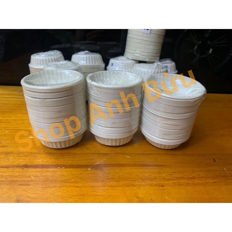 LỐC 100 CÁI CHÉN CHẤM CÁ VIÊN CHIÊN , XIÊN NƯỚNG
