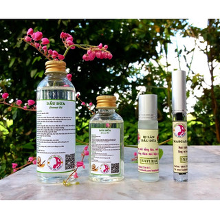 Mascara chuốt mi dầu dừa, bi lăn dầu dừa dưỡng môi