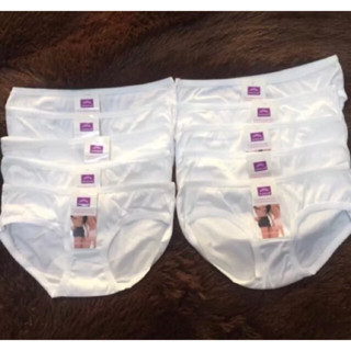 giá sỉ- sét 10 quần lót học sinh sinh viên nguyên màu trắng