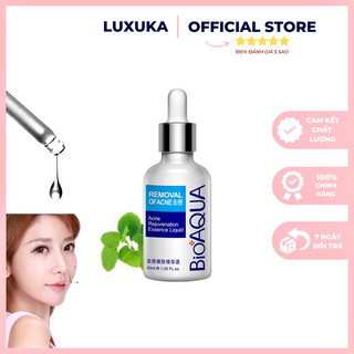 Tinh chất ngừa mụn Bioaqua Serum giảm mụn kiểm soát dầu nhờn mờ thâm da Luxuka BA21