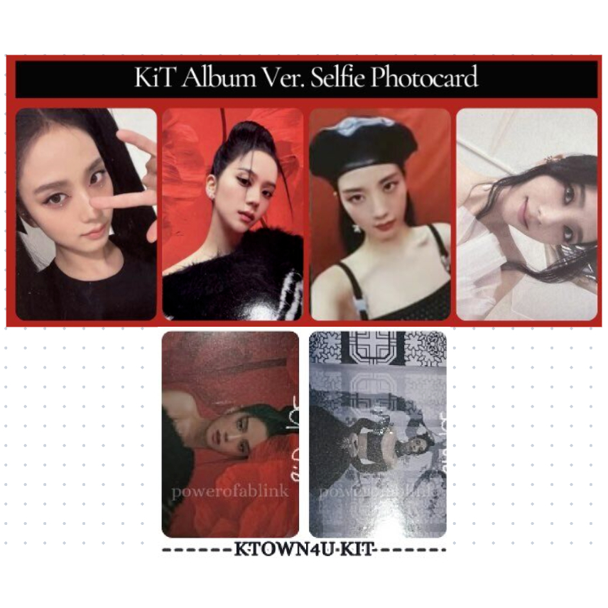 Có sẵn card pre ảnh JISOO BLACKPINK hàng của Makestar - Ktown4u