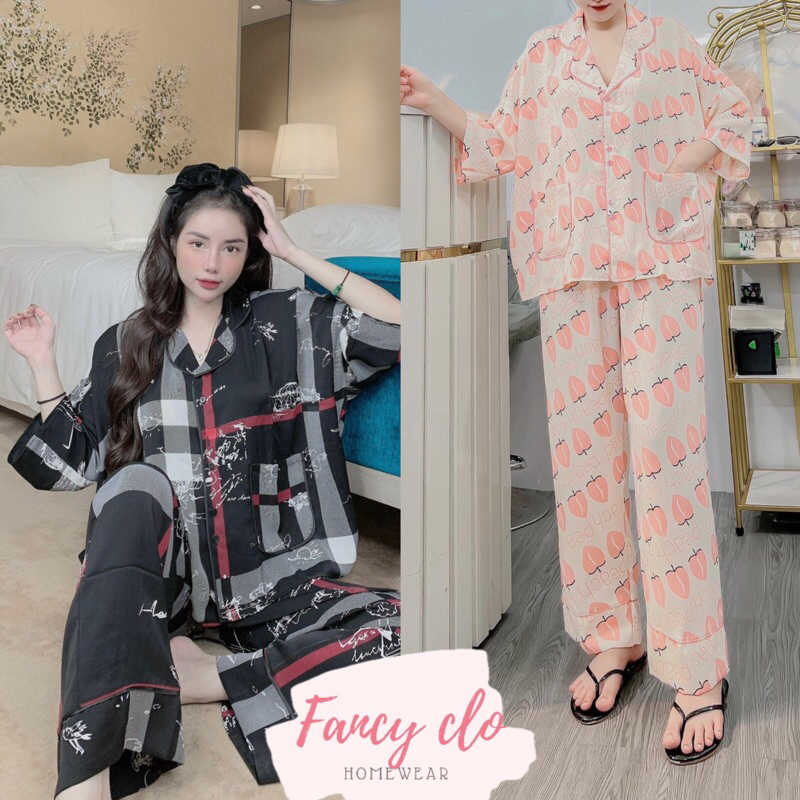-Đồ ngủ nữ/ đồ pijama bigsize 40-80kg / Bộ lụa mặc nhà cao cấp /lụa mango (Cánh dơi-quần dài)