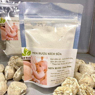  Men kích sữa + Muối chườm thảo dược + đai quấng nóng Sau sinh 