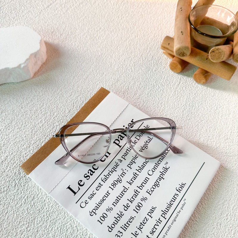 Gọng kính nữ mắt mèo CLASSYEYE chất liệu nhựa acetate cao cấp G.Acetate 11931
