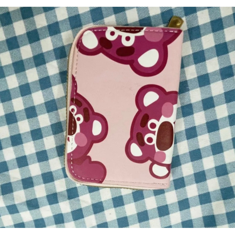 Ví Nam, Nữ Cầm Tay Mini Khóa Kéo Hoạt Hình, Gấu Dâu Đáng Yêu Hot Trend