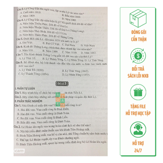 Sách - Đề kiểm tra đánh giá Lịch sử 7