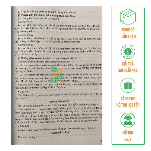 Sách - Hướng dẫn trả lời câu hỏi và bài tập Giáo dục công dân lớp 7