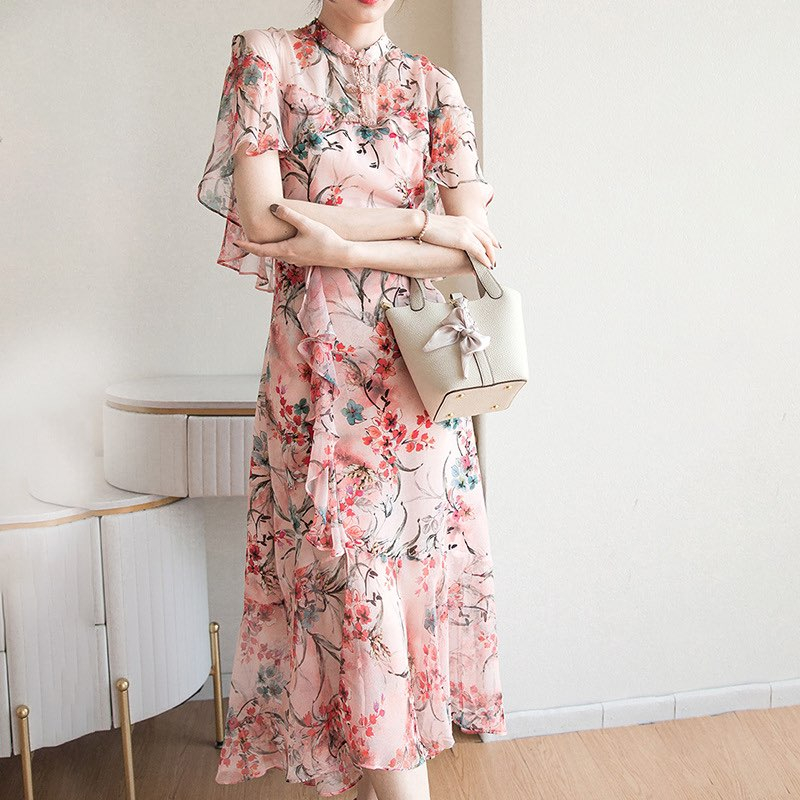Váy dự tiệc siêu sang chảnh_Hàng cao cấp loại 1_ Mặc đi chơi, đi làm siêu xinh (V285)