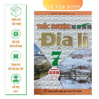 Sách - trắc nghiệm địa lí 7